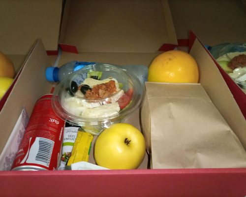 plateau repas complet